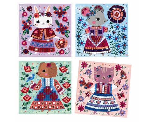 Набір для творчості Djeco Милі тваринки мозаїка (DJ09425)