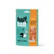 Ласощі для собак Half&Half у формі м'ясних кубиків з куркою 100 г (4823082431793)