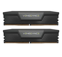 Модуль пам'яті для комп'ютера DDR5 96GB (2x48GB) 6400 MHz Vengeance Black Corsair (CMK96GX5M2B6400C32)