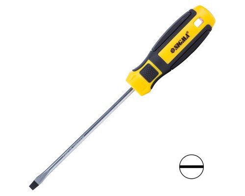 Викрутка Sigma шліцева SL 5.0x125мм CrV Mega (4009221)