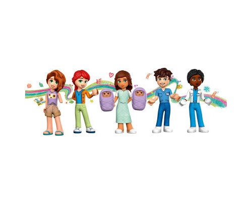 Конструктор LEGO Friends Лікарня в Хартлейк-Сіті 1045 деталей (42621)