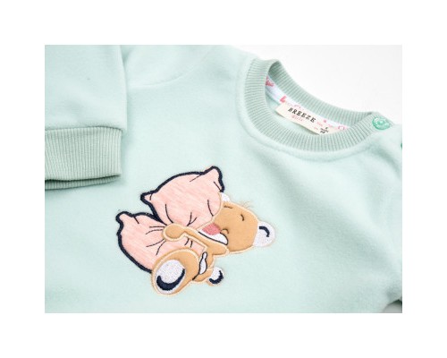 Спортивний костюм дитячий Breeze флісовий (19470-F-74G-green)