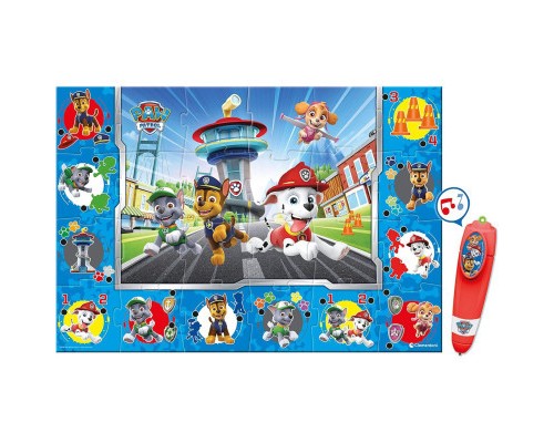 Інтерактивна іграшка Clementoni пазл з інтерактивною ручкою Paw Patrol, 70х100 см (61970) Інтерактивна іграшка Clementoni пазл з інтерактивною ручкою Paw Patrol, 70х100 см (61970)