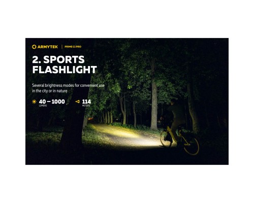 Ліхтар Armytek Prime C1 Pro Marnet USB White (F07901C)