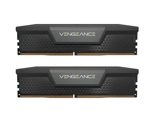 Модуль пам'яті для комп'ютера DDR5 32GB (2x16GB) 5600 MHz Vengeance Black Corsair (CMK32GX5M2B5600C40)