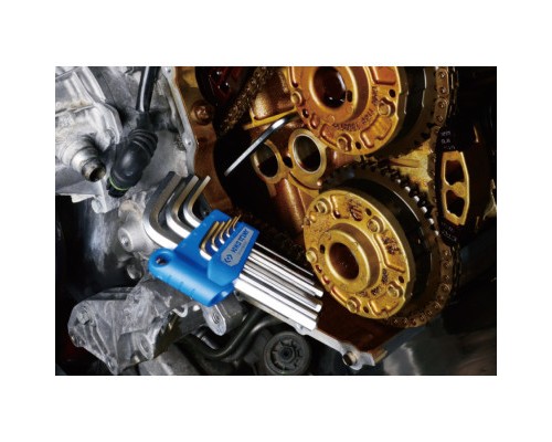 Ключ KING TONY шестигранний 8 шт. екстрадовгий Г-подібний 1/8 - 9/16