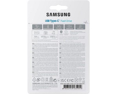 USB флеш накопичувач Samsung 256GB USB 3.2 Type-C (MUF-256DA/APC)