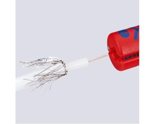 Знімач ізоляції KNIPEX для коаксіальних кабелів (16 60 100 SB)