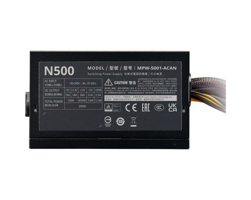 Блок живлення CoolerMaster 500W (MPW-5001-ACBN-BEU) Блок живлення CoolerMaster 500W (MPW-5001-ACBN-BEU)