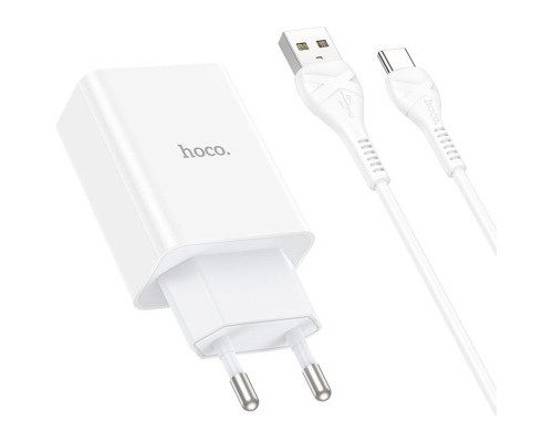 Зарядний пристрій HOCO C99A charger set (Type-C) White (6931474767585)