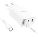 Зарядний пристрій HOCO C99A charger set (Type-C) White (6931474767585)