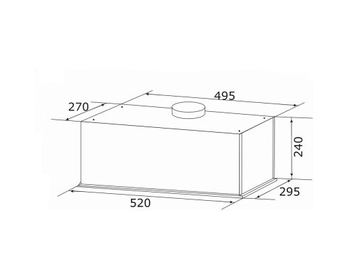 Витяжка кухонна GRANADO Palamos 4613-1200 White glass (GCH4613120055)