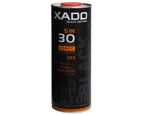 Моторна олива Xado Atomic Oil 5W-30 С23 AMC Black Edition 1л (XA 25173)