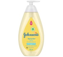 Дитячий шампунь Johnson’s baby і пінка для миття та купання «Від маківки до п'яточок», 500 мл (3574669909990)