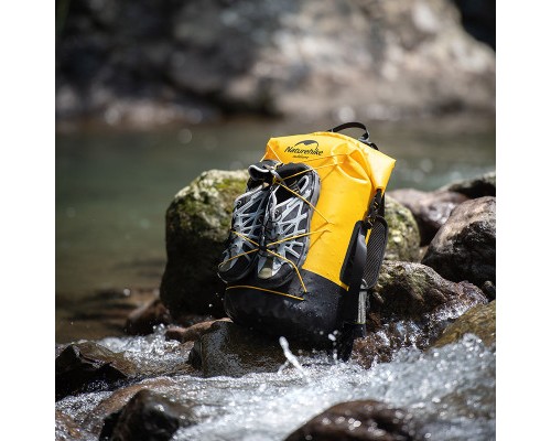 Гермомішок Naturehike -рюкзак NH21FSB04 20л жовтий (6927595788196) Гермомішок Naturehike -рюкзак NH21FSB04 20л жовтий (6927595788196)