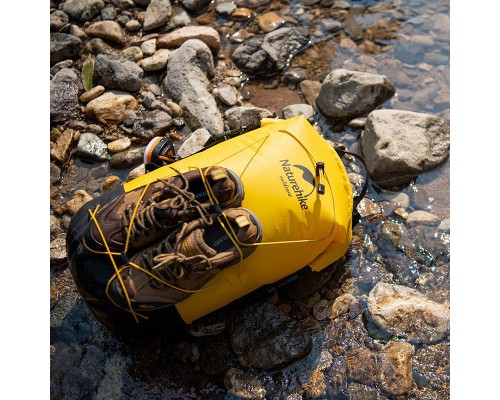 Гермомішок Naturehike -рюкзак NH21FSB04 20л жовтий (6927595788196) Гермомішок Naturehike -рюкзак NH21FSB04 20л жовтий (6927595788196)