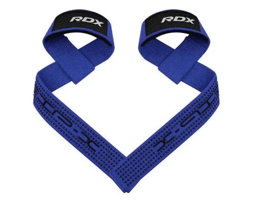 Кистьові лямки RDX S4 Gym Cotton Gel Straps Black Plus (WAC-S4B+)