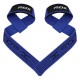 Кистьові лямки RDX S4 Gym Cotton Gel Straps Black Plus (WAC-S4B+)