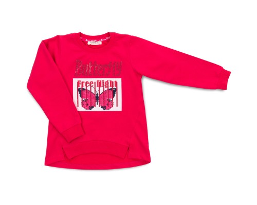 Спортивний костюм дитячий Breeze з метеликом (13080-140G-fuchsia)