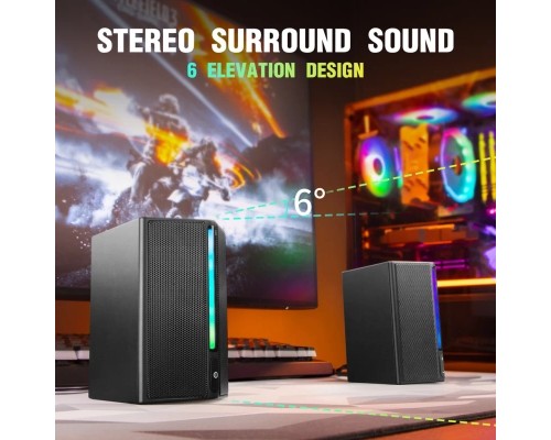 Акустична система Fifine A20 Gaming RGB Black (A20) 
