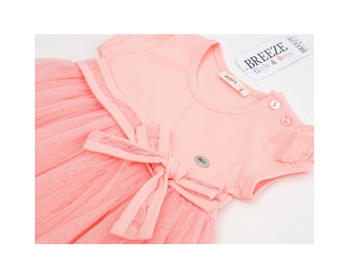 Плаття дитяче Breeze з фатиновою спідницею (18349-86G-peach)