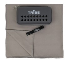 Туристичний рушник Tribe з мікрофібри в чохлі Pocket Towel 60х120 L Grey (T-LC-0001-L-grey)