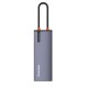 Порт-реплікатор ColorWay Docking Station USB-C 6-в-1 Type C PD 100W/USB3.0х3/USB2.0/RJ45 (CW-HUB03)