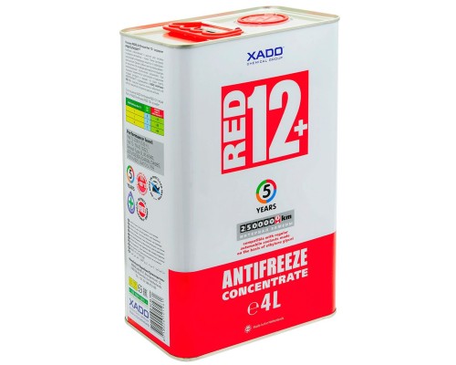 Антифриз Xado Red 12+ 4л (XA 50301_1)