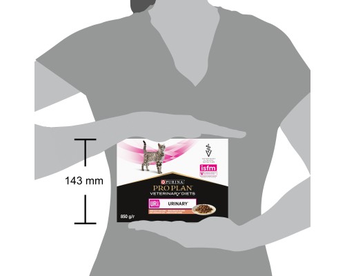 Вологий корм для кішок Purina Pro Plan Veterinary Diets UR ST/OX Urinary З лососем 10 x 85 г (8445290093851) Вологий корм для кішок Purina Pro Plan Veterinary Diets UR ST/OX Urinary З лососем 10 x 85 г (8445290093851)
