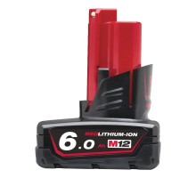 Акумулятор до електроінструменту Milwaukee Li-Ion M12 B6, 6Ah (4932451395)