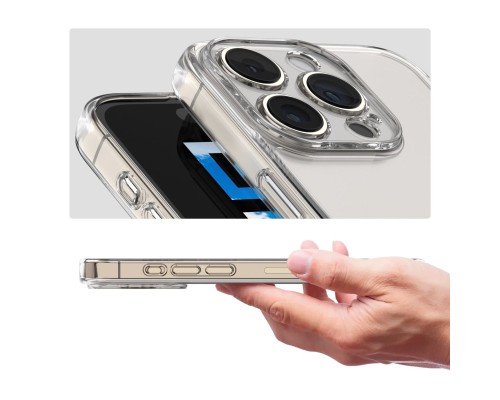Чохол до мобільного телефона BeCover Apple iPhone 16 Pro Transparancy (712279)