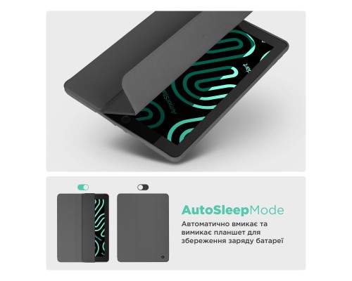 Чохол до планшета Armorstandart Smart Fold Pen Apple iPad Air 11 (2024) Dark Grey (ARM78116)