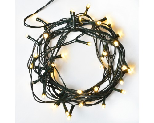 Гірлянда YES! Fun Нитка 70 LED Тепло-біла 4.9 м 8 режимів Мерехтіння (974835)
