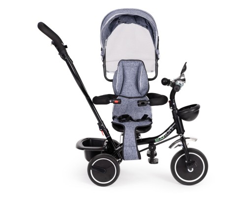 Дитячий велосипед Ecotoys Comfort З поворотним сидінням Grey (JM-066-9 GREY)