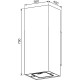 Витяжка кухонна GRANADO Yunkos 2603-1200 Inox (GCH72436477)