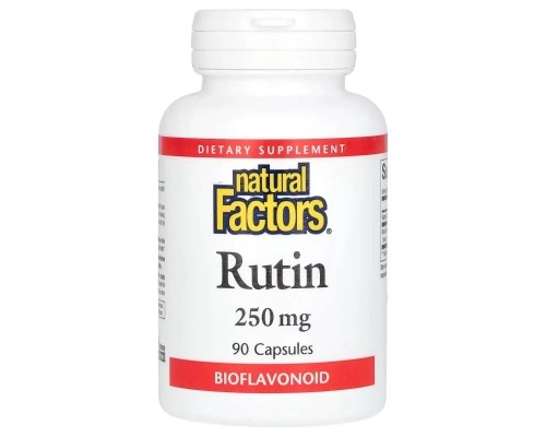 Вітамінно-мінеральний комплекс Natural Factors Рутин, 250 мг, Rutin, 90 капсул (NFS-01391) Вітамінно-мінеральний комплекс Natural Factors Рутин, 250 мг, Rutin, 90 капсул (NFS-01391)