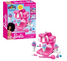 Набір для творчості Cra-Z-Art Barbie Тісто для ліплення, Магазин морозива з формами, набір 8 од (34040CRA)