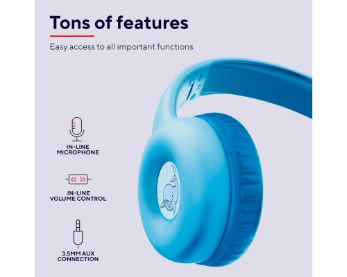 Навушники Trust Nouna Blue (25278)