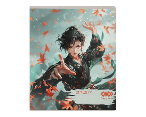 Зошит ZiBi ANIME 48 аркушів, клітинка (ZB.1704-35)