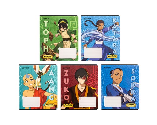 Зошит Kite Avatar, 12 аркушів, клітинка (AV24-232)