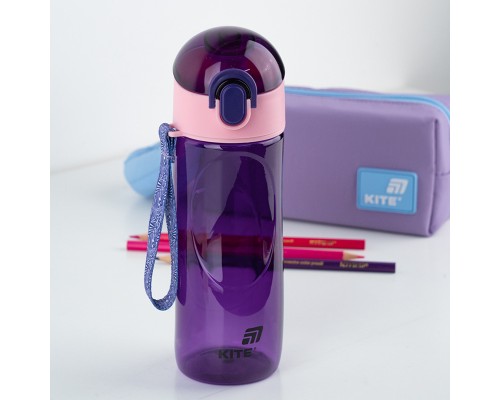 Поїльник-непроливайка Kite 530 мл, фіолетова (K25-400-4)