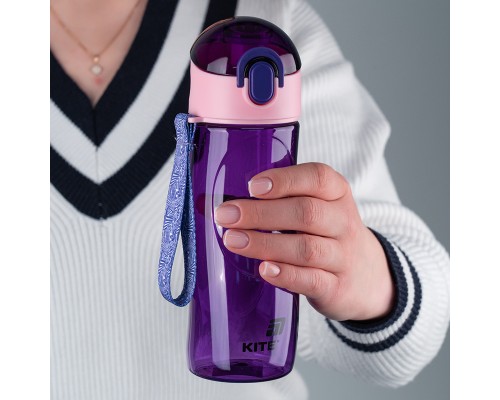 Поїльник-непроливайка Kite 530 мл, фіолетова (K25-400-4)