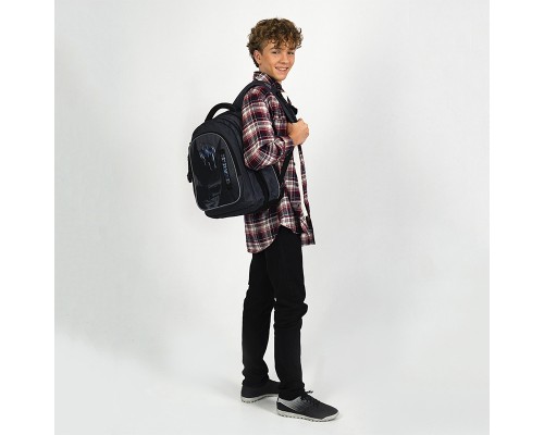 Рюкзак шкільний Kite Education teens 8001L DC Batman (DC25-8001L)