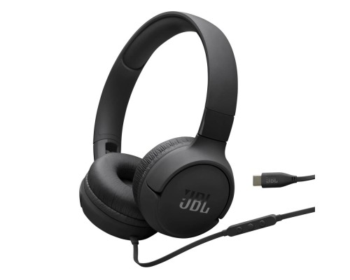 Навушники JBL Tune 520C USB-C Black (JBLT520CBLK)