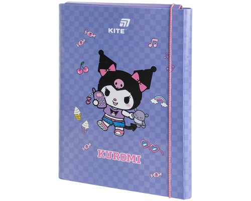 Папка для трудового навчання Kite А4 Kuromi (HK25-213-2)