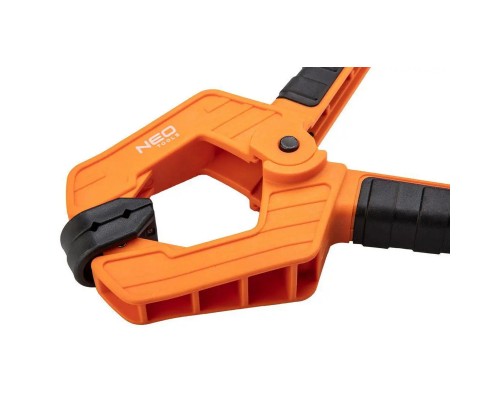 Струбцина Neo Tools затискач пружинний, пластик, 50мм (45-520)