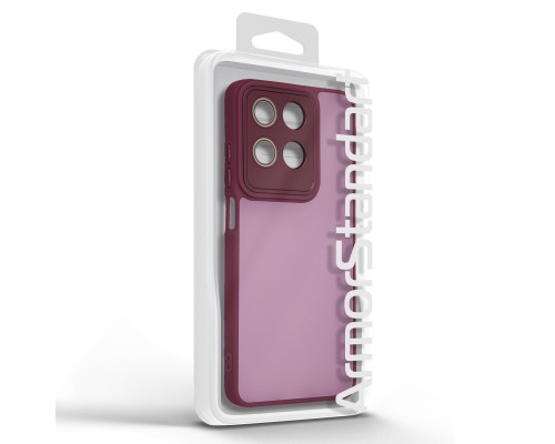 Чохол до мобільного телефона Armorstandart ShadeX Motorola G15 / G15 Power Wine Red (ARM83023)