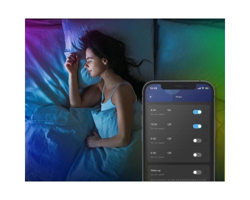 Світлодіодна стрічка Govee H611 LED 10.0m, RGB, WI-FI/Bluetooth, white (H61103A3)