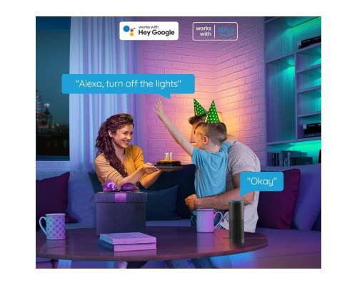 Світлодіодна стрічка Govee H611 LED 10.0m, RGB, WI-FI/Bluetooth, white (H61103A3)