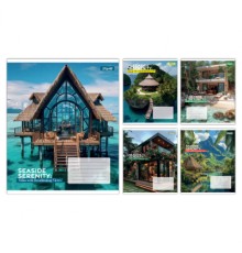 Зошит 1 вересня Seaside Serenity А5 24 аркушів клітинка (768032)